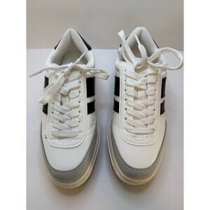 Madden Girl Navida Lace-Up Low-Top Platform Sneakers Size 8